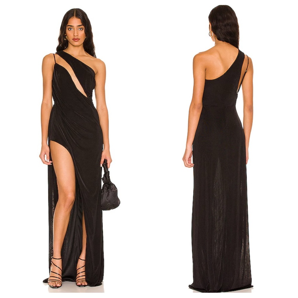 Katie May x Revolve A Cut Above Gown in Black Dress